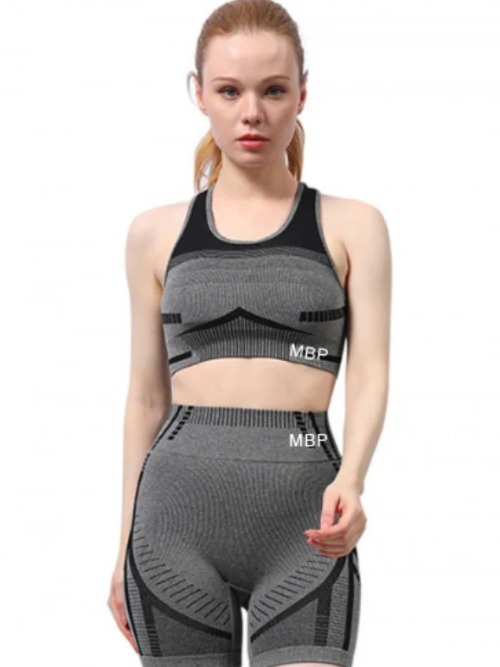 Mirabeautypolice-Seamless Shorts Yoga Short Sets Fashion Gym wear-image-01